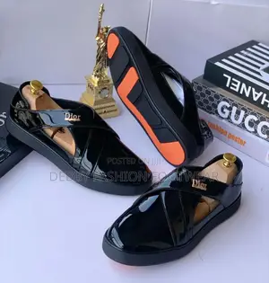 Dior Glossy Sandal Shoe