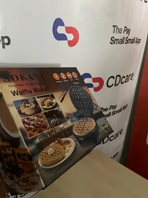 Pay Small Small Sokany Electric Waffle Maker On Cdcare.App