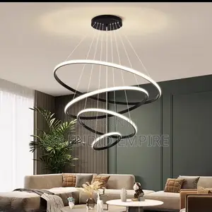 4 Ring Light Luxury Chandelier