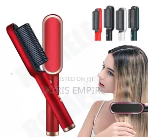 Professional Level Hair Straightening Brush Heated Comb.