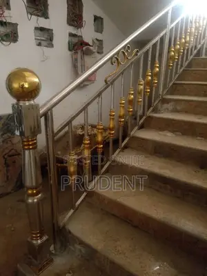 Gold and Silver Handrails