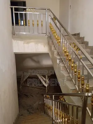 Gold and Silver Handrails