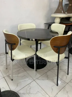 4 Seater Marble Dinning Set