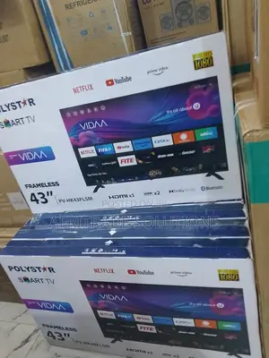 Polystar 43′′ Pv‐Hk43flsm – 8 Gb Storage, Smart Os