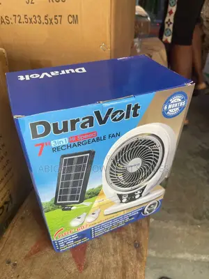 7” 3 in 1 Rechargeable Table and Wall Fan