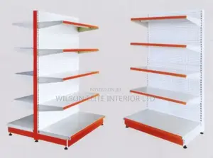 Double Sided Supermarket Shelves