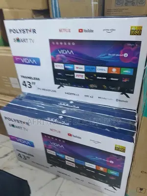 Polystar 43′′ Smart Tv – Netflix-Ready, Youtube-Ready