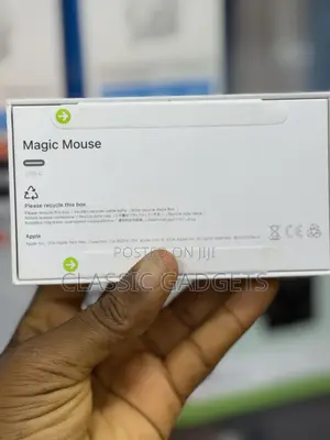 Apple-Magic-Mouse 4 With Usb-C Port (White)