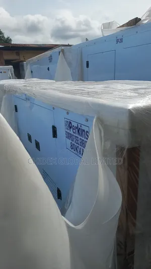 80kva Perkins Soundproof Diesel Generator 100% Copper Coil