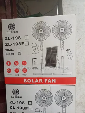 Z.L Shidai Solar Rechargeable Fan