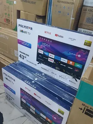 Polystar Pv‐Hk43flsm – Streamlined Smart 43′′ Led