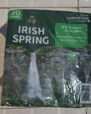 Irish Spring Deodorant Soap 20bars