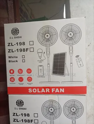 Best Quality Rechargeable Solar Fan