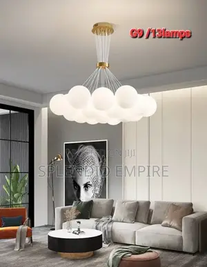 Cloudora G9 Cluster Chandelier – 13 Lamps