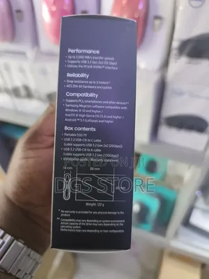 Samsung SSD T9 Portable 2tb for iPhone 15 and iPhone 16