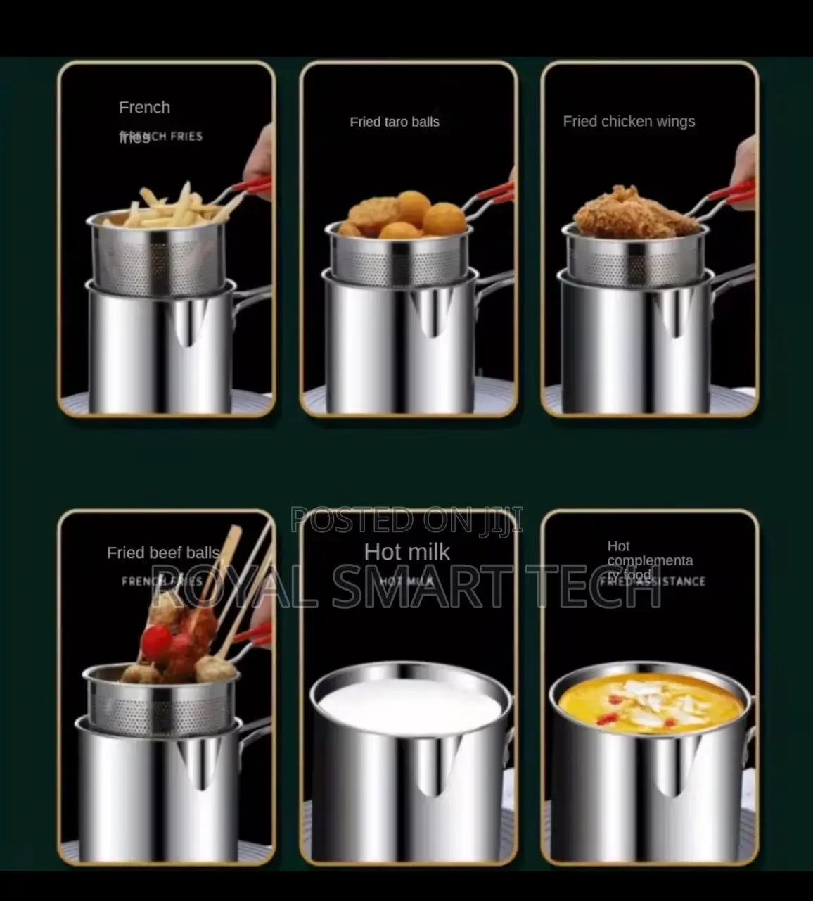 Deep Frying Pot