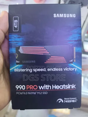 Samsung SSD 990 Pro 4tb With Heatsink