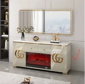 Luxury Tv Stand With Fireplace