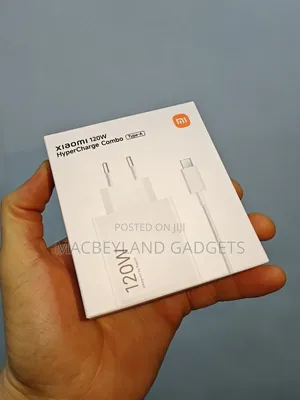 Original Xiaomi 120 Watts Charger Plus Cable