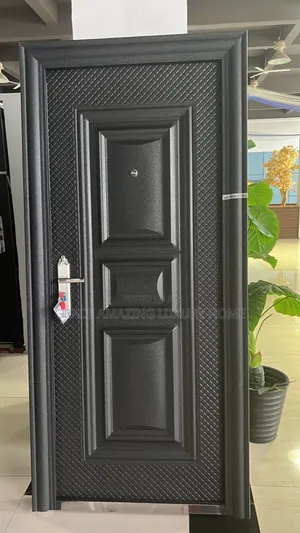 Black Steel Door