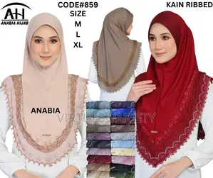 Fancy Hijab, Office Hijab, Malaysia Hijab, Mini Hijab