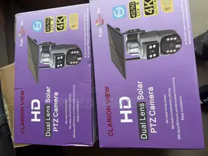 Solar PTZ Dual Lens Camera With Sim