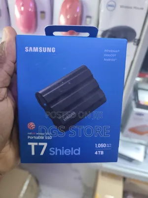 Samsung T7 Shield 4tb SSD 1050mbs