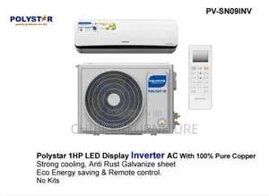 Brand New 1hp Polystar Split Air Conditioner.