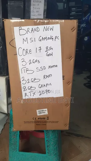 New Desktop Computer MSI Gaming 27 6QE 32GB Intel Core i7 SSD 1T