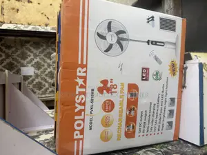 Polystar Solar Rechargeable Fan
