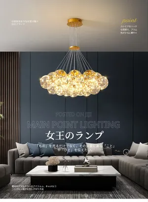 Nordic Glass Chandelier Light