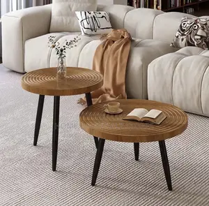 2 Pieces Set Elegant Side Stools