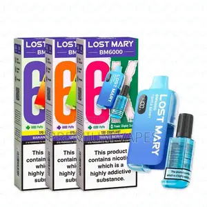 Lost Mary Bm6000 Prefilled Rechargeable Disposable Pod Kit