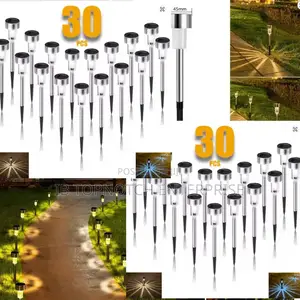 Unlock Nighttime Beauty: Your 60-Piece Solar Garden Solution