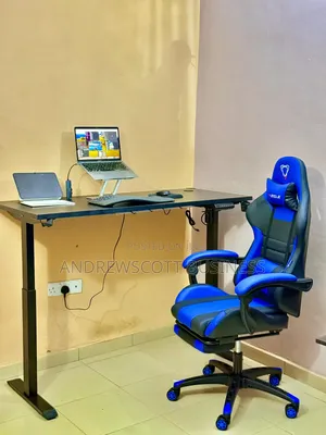 Electric Height Adjustable 1.4mtrs Table And Chair