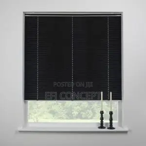 Black 25mm Aluminum Venetian Window Blind Pattern