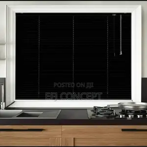 Black Design 50mm Venetian Window Blind