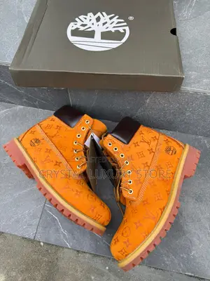 Louis Vuitton X Timberland Quality Luxury Men Boots