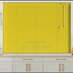 Camry Yellow 50mm Venetian Window Blind