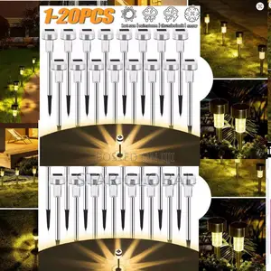 20pcs Premium Solar Waterproof Garden Courtyard Lawn Lights