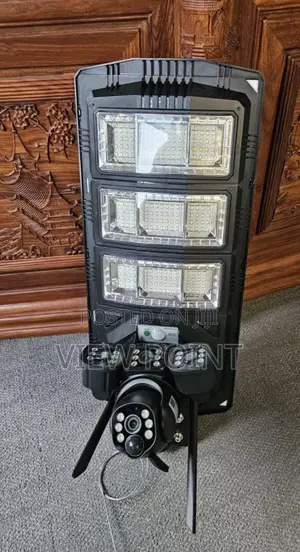 Solar Streetlight 8mp V380pro Ai Ptz 3lens Lens Camera