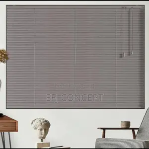 Cocoa Stripes 50mm Venetian Window Blind