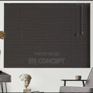 Dark Wood 50mm Venetian Window Blind