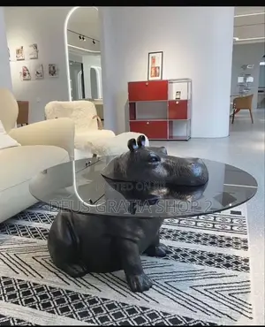 Gorilla Coffee Table With Glass Top