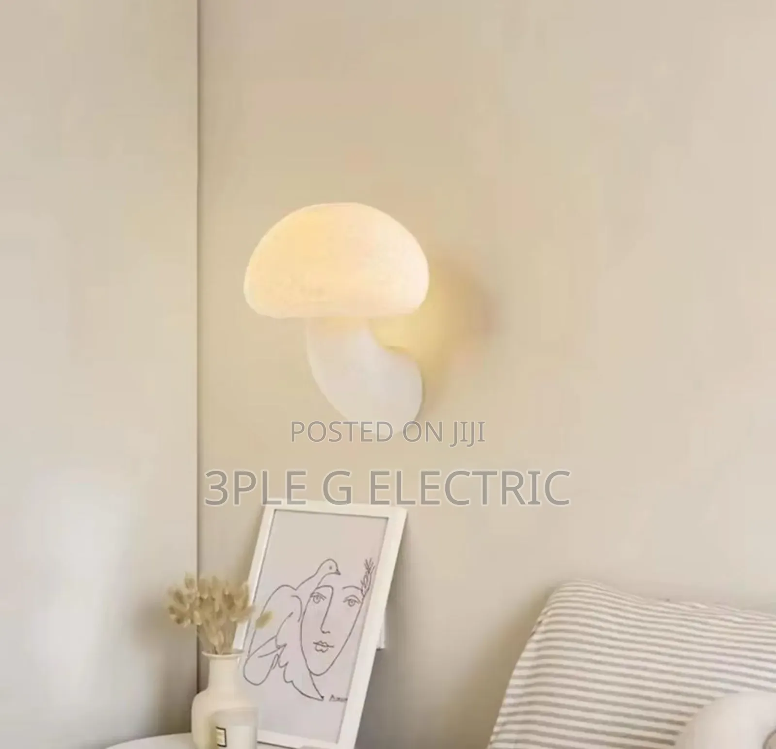 Nordic Mushroom Wall Lamp