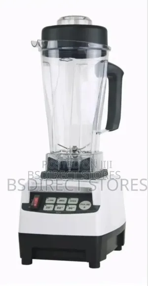 Biochef High Performance Blender White Commercial Style 2ltr