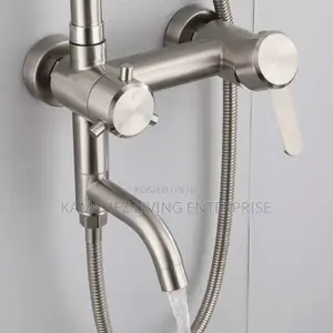 Human-Shaped Standing Shower Mixer | Anti-Rust Steel Design