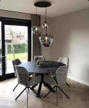 3 Glass Modern Chandelier Pendant