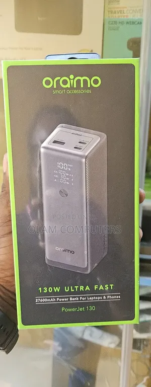 Oraimo 130w Ultra Fast Power Bank