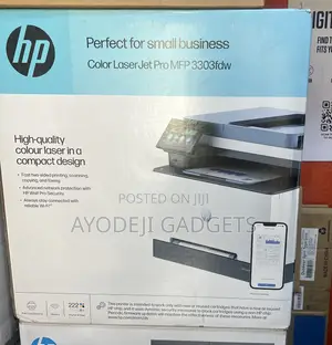 HP Laserjet Pro 3303fdw Multifunction Printer